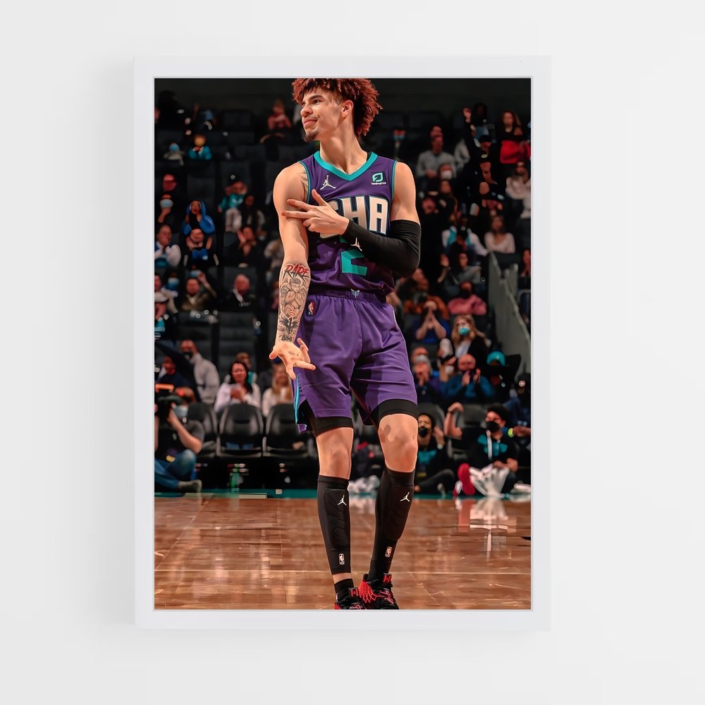 Poster Lamelo ball – affiche Basketball (vue 3)